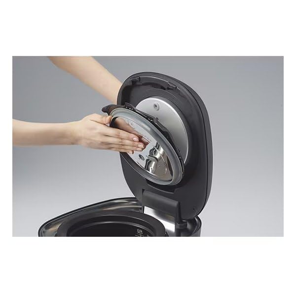 Amazon | Tiger 土鍋ご泡火炊き JRX-S100-KS [ストーンブラック] 5.5合